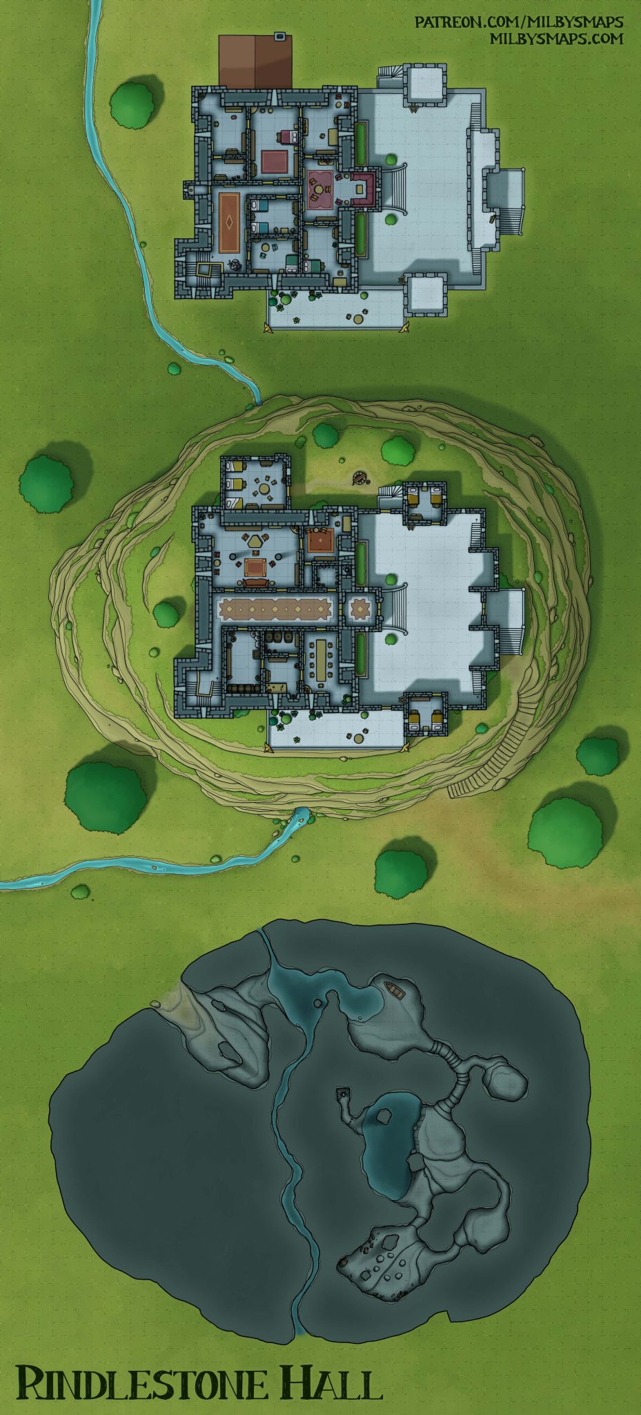 Pingcastle Map Castles and Forts – Milby's Maps